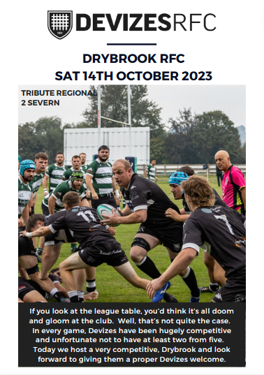 Drybrook Rfc Devizes RFC